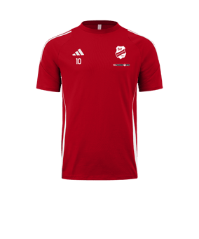 adidas Tiro 24 T-Shirt Rot Weiss