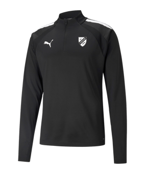 PUMA teamLIGA HalfZip Sweatshirt Schwarz F03