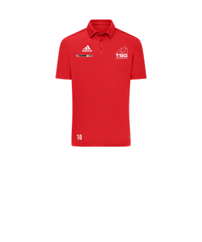 adidas Entrada 22 Poloshirt Kids Rot