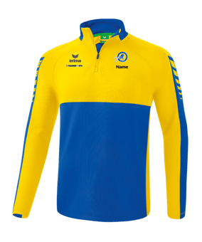 Erima Six Wings Trainingstop Kids Blau Gelb