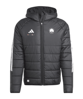 adidas Tiro 24 Winterjacke Schwarz Weiss