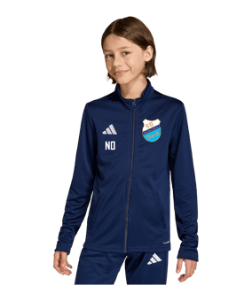 adidas Entrada 26 Trainingsjacke Kids Dunkelblau