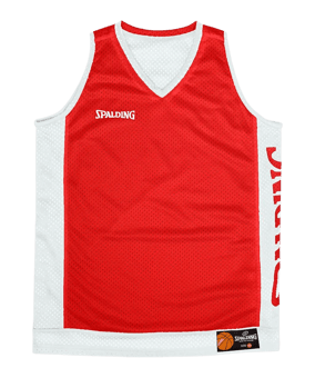 Spalding Reversible Maglietta Rosso - rosso