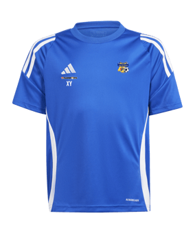 adidas Tiro 24 Trikot Kids Blau Weiss 