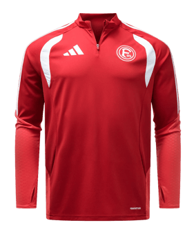 adidas Fortuna Düsseldorf Training Half Zip Top Rosso - rosso