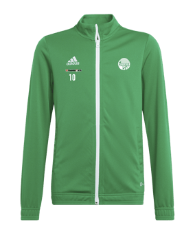 adidas Entrada 22 TK Trainingsjacke Kids Grün