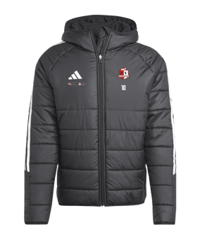 adidas Tiro 24 Winterjacke Schwarz Weiss