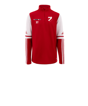 adidas Squadra 25 HalfZip Sweatshirt Kids Rot