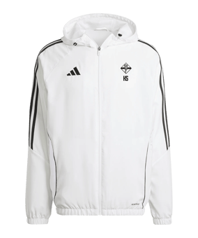 adidas Tiro 24 Windbreaker Weiss Schwarz