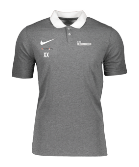Nike Park 20 Poloshirt Grau Weiss F071