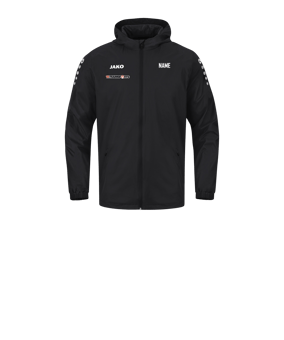 JAKO Team 2.0 Allwetterjacke Kids Schwarz F800