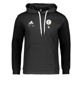 adidas Entrada 22 Hoody Schwarz