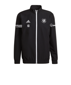 adidas Entrada 22 Präsentationsjacke Schwarz