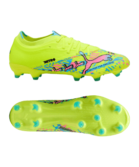 PUMA ULTRA Nitro 7 Match FG/AG Level Up Grün F01 - gruen