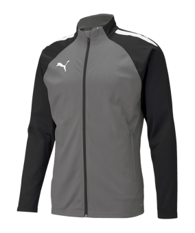 PUMA teamLIGA Trainingsjacke Grau Schwarz F13 - grau