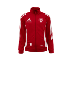 adidas Tiro 24 Trainingsjacke Kids Rot Weiss