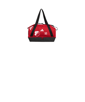adidas Tiro Duffle Small Tasche Rot mit Bodenfach