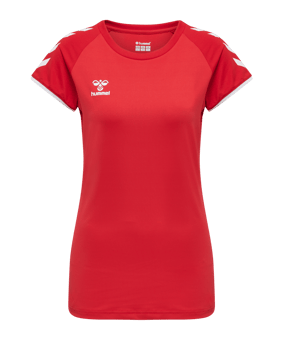 Hummel hmlCORE VOLLEY Stretch T-Shirt Damen F3062 - rot