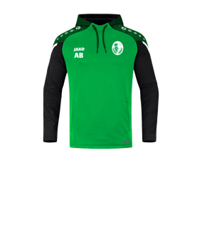 JAKO Performance Hoody Kids Grün Schwarz F221