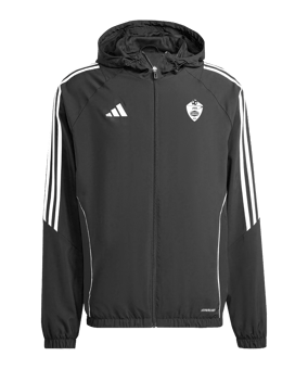 adidas Tiro 24 Windbreaker Kids Schwarz Weiss