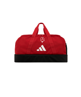 Sac de sport adidas Tiro League Duffel Bag Taille M, Rouge et Blanc