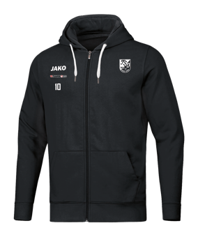 JAKO Base Kapuzenjacke Kids Schwarz F08