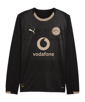 PUMA Borussia Dortmund Rote Erde Trikot langarm 2025/2026 Schwarz F23 - schwarz