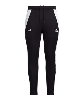adidas Tiro 24 Trainingshose Schwarz Weiss
