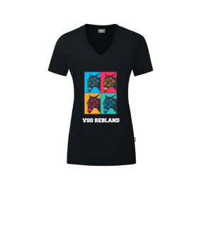 JAKO Organic T-Shirt Damen Schwarz F800