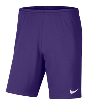 Nike Park III Korte broek Kinderen Paars K547 - paars