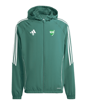 adidas Tiro 24 Windbreaker Kids Grün Weiss