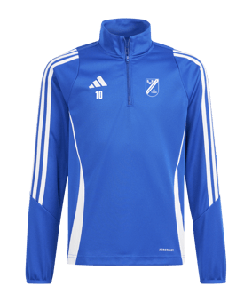 adidas Tiro 24 Trainingstop Kids Blau Weiss