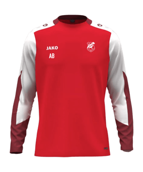 JAKO Dynamic Sweatshirt Rot F114