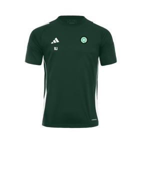 adidas Tiro 24 Trikot Dunkelgrün Weiss