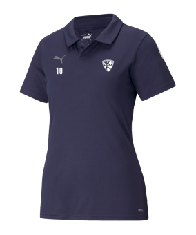 PUMA teamLIGA Sideline Polo Damen Dunkelblau F06