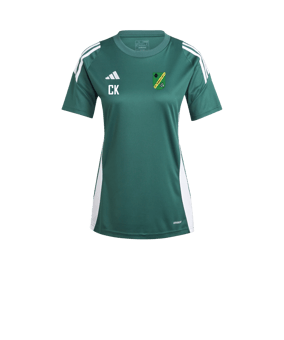 adidas Tiro 24 Trikot Damen Grün Weiss
