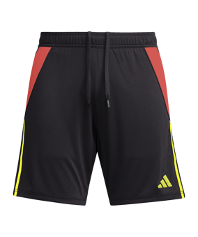 adidas Tiro 24 Short Schwarz Gelb - schwarz