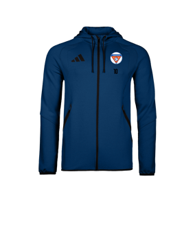 adidas Tiro Travel Hoody Dunkelblau