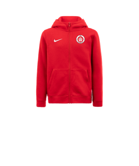 Nike Park 20 Fleece Kapuzenjacke Kids Rot F657