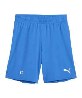 PUMA teamGOAL Short Kids Blau Weiss F02