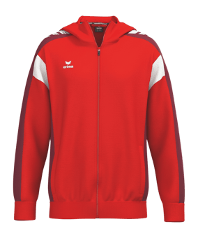 Erima Kapuzenjacke Rot Frotnewbordeaux - rot