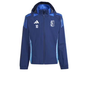 adidas Tiro 24 Competition Allwetterjacke Kids Blau