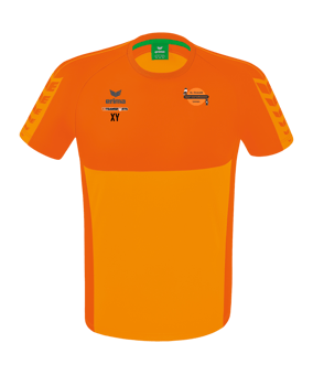Erima Six Wings T-Shirt Orange