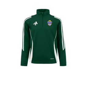Sweat 1/4 zip Training Enfant Tiro 24 Vert 