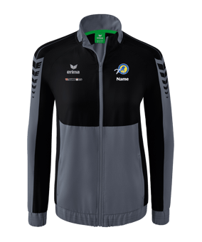 Erima Six Wings Präsentationsjacke Damen Grau