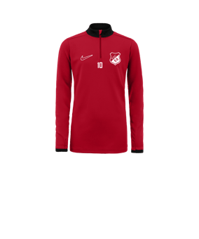 Nike Academy 25 Drill Top Sweatshirt Kids Rot F657