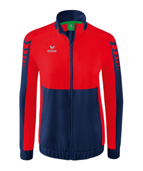 Erima Six Wings Präsentationsjacke Damen Blau - blau