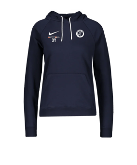 Nike Park 20 Fleece Hoody Damen Blau Weiss F451