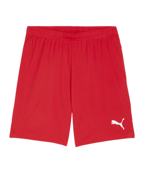 PUMA teamGOAL Short Rot Weiss F01 - rot