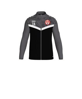 JAKO Iconic Polyesterjacke Kids Schwarz F801